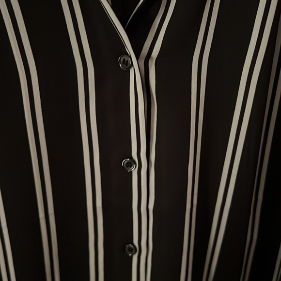 H&M Striped Blouse Size M - Picture 3 of 5